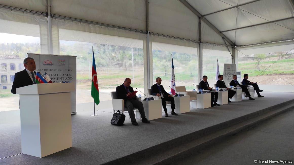 Int'l dev't, cooperation conference kicks off in Shusha [PHOTO]