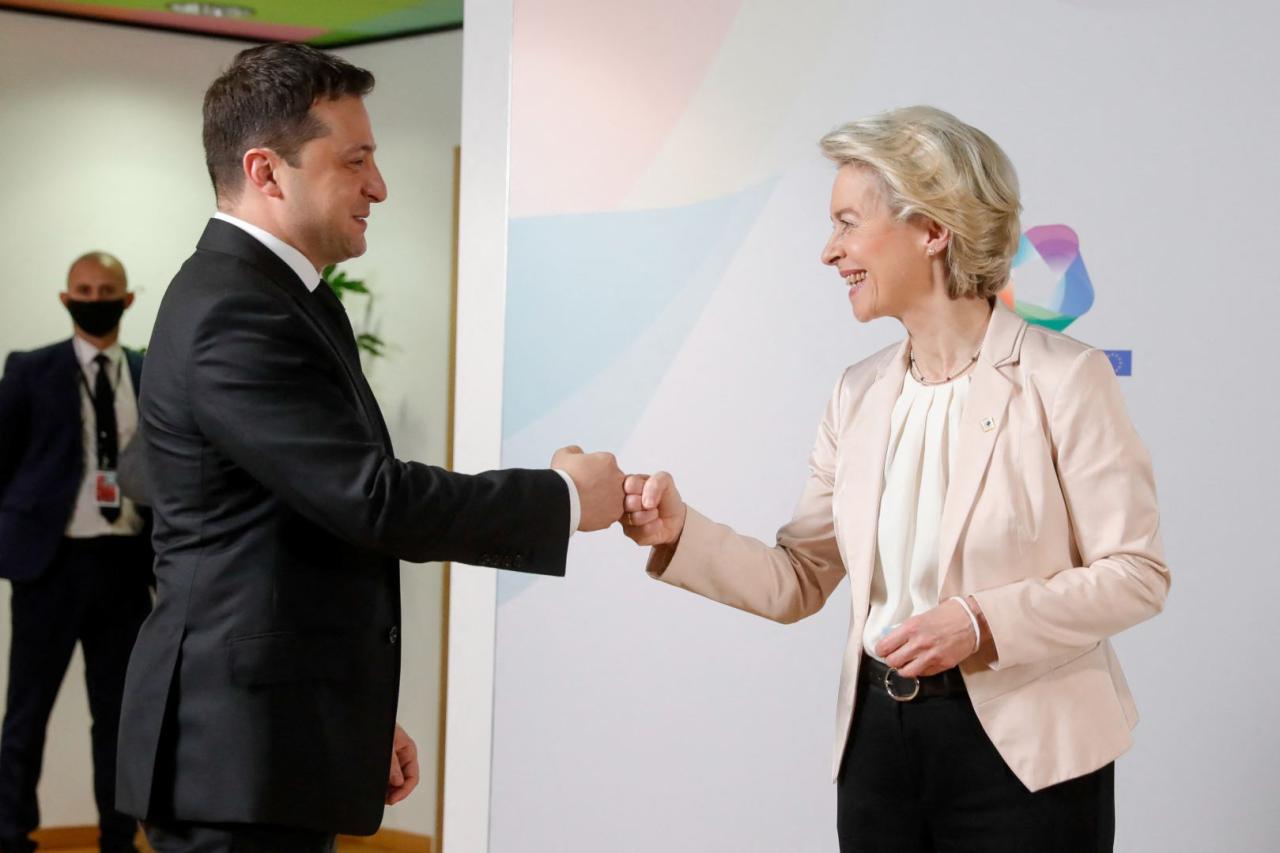 Zelensky, von der Leyen discuss macro-financial assistance to Ukraine