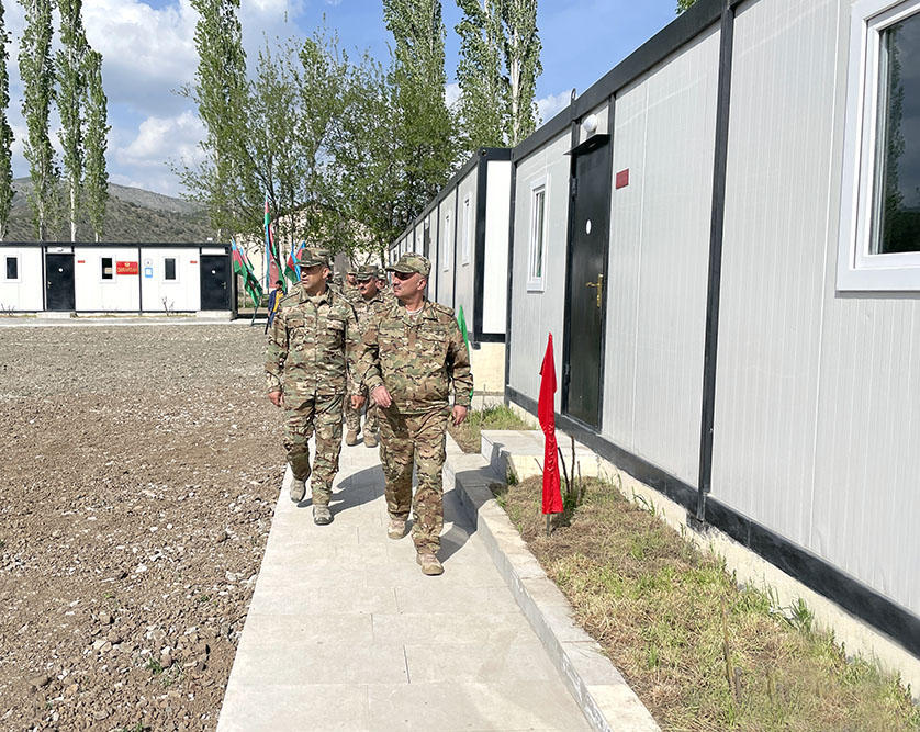 Defence officials inspect newly-built infrastructure in liberated lands [PHOTO/VIDEO] - Gallery Image
