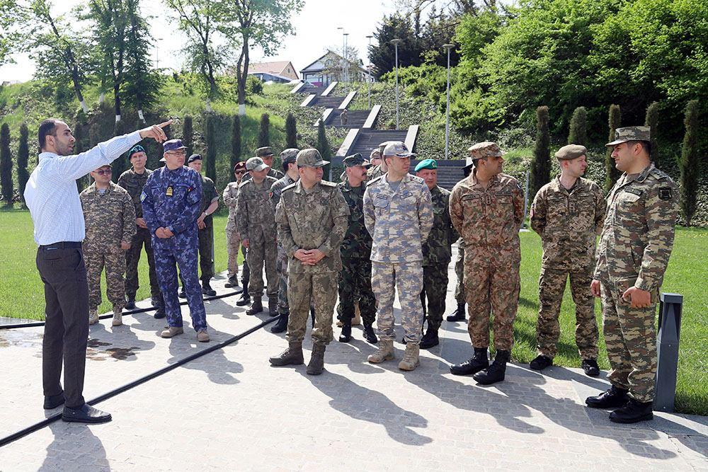 Military attaches visit military unit Azerbaijany army [PHOTO]