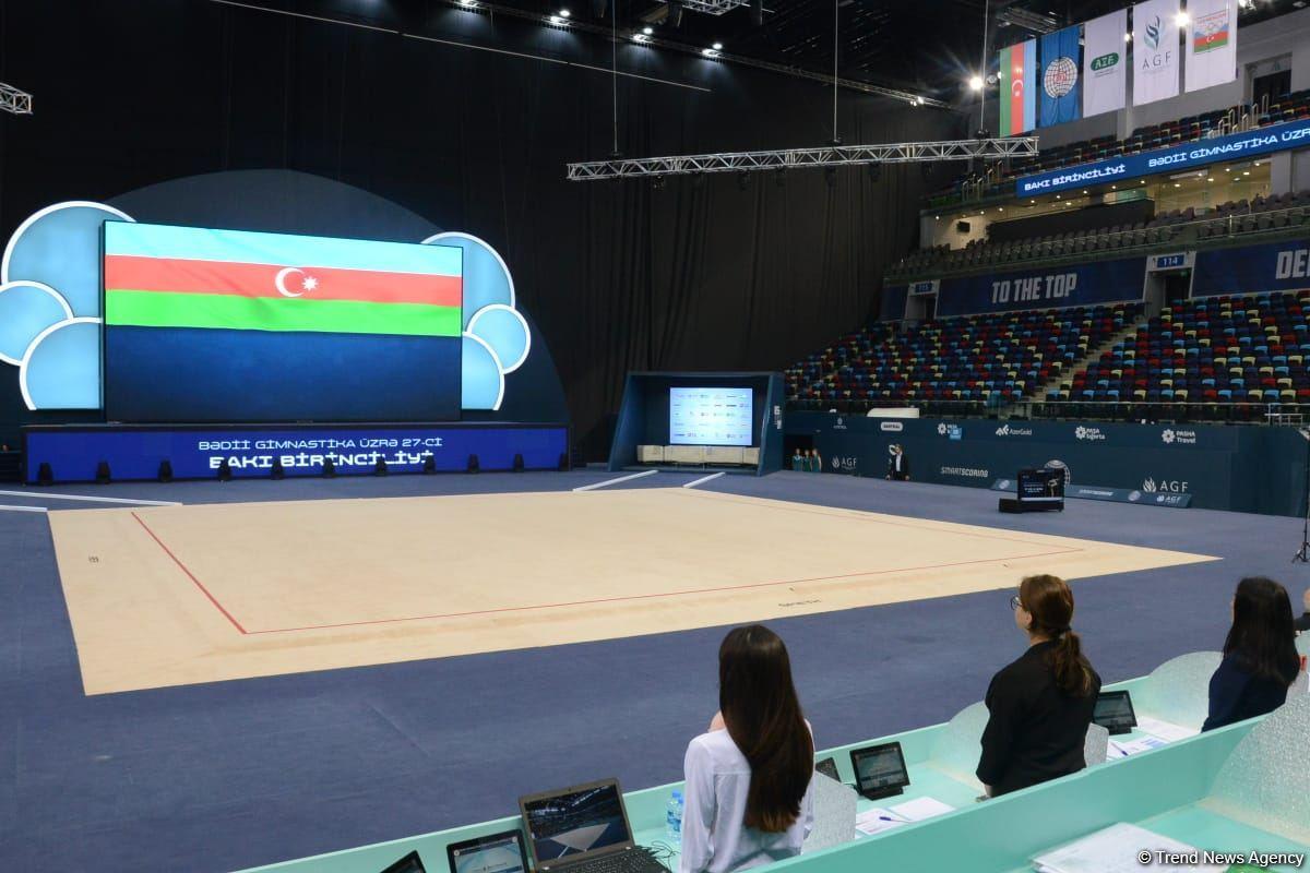 First day of 27th Baku Championship in Rhythmic Gymnastics among Age Categories kicks off [PHOTO] - Gallery Image