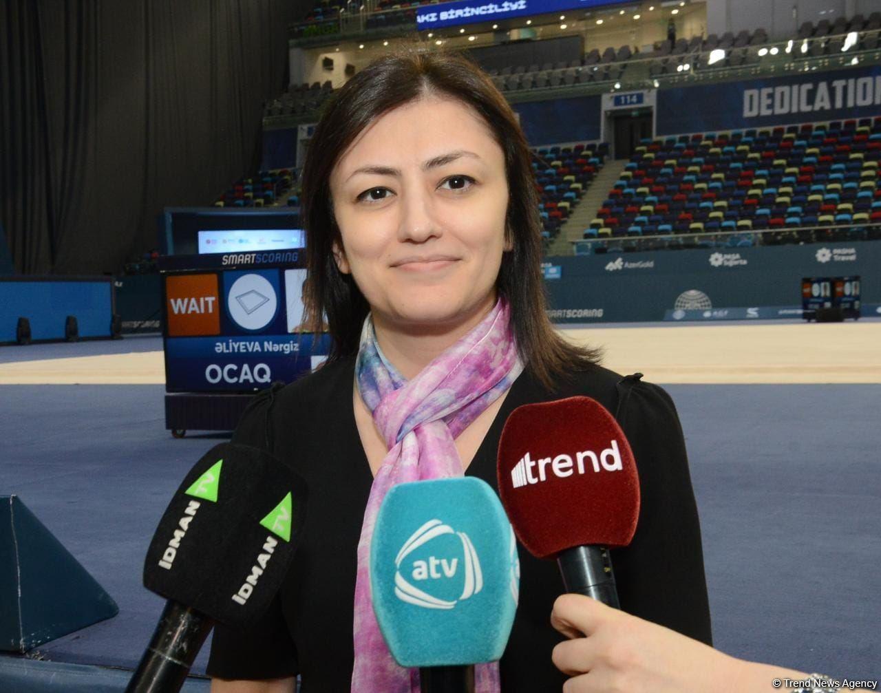 Participating in 27th Baku Championship in Rhythmic Gymnastics of great importance for young athletes - AGF