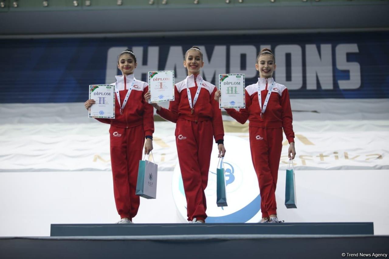 Azerbaijan holds awarding ceremony for winners of 27th Baku Rhythmic Gymnastics Championship in pre-junior age category [PHOTO]
