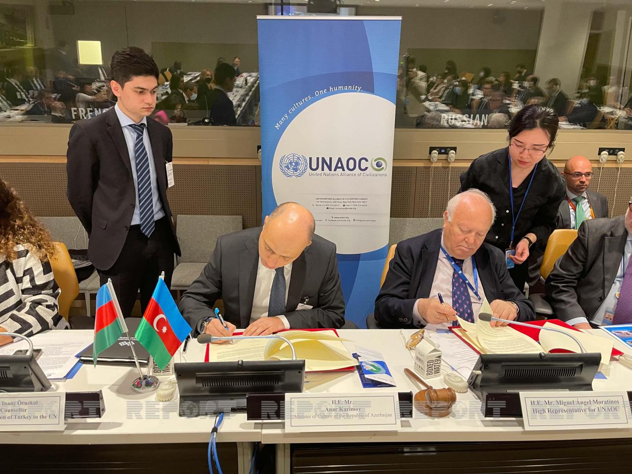 Azerbaijan, UN sign action plan on global appeal Peace4Culture - Gallery Image