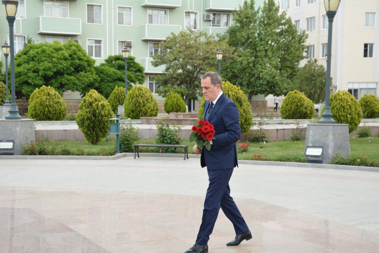 Azerbaijani FM on visit to Nakhchivan Autonomous Republic [PHOTO]