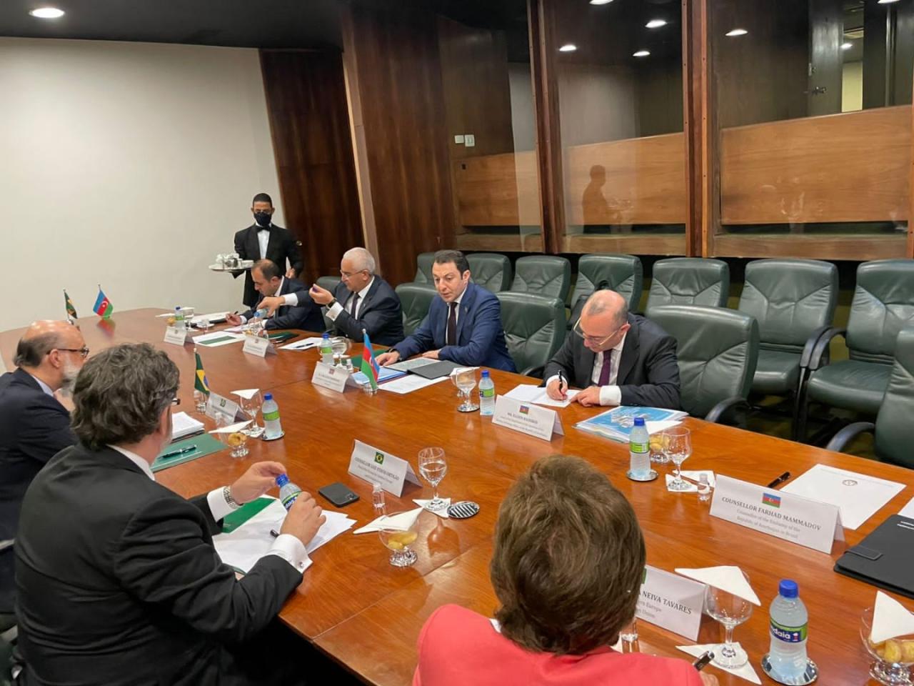 Azerbaijani, Brazilian MFAs hold political consultations [PHOTO]
