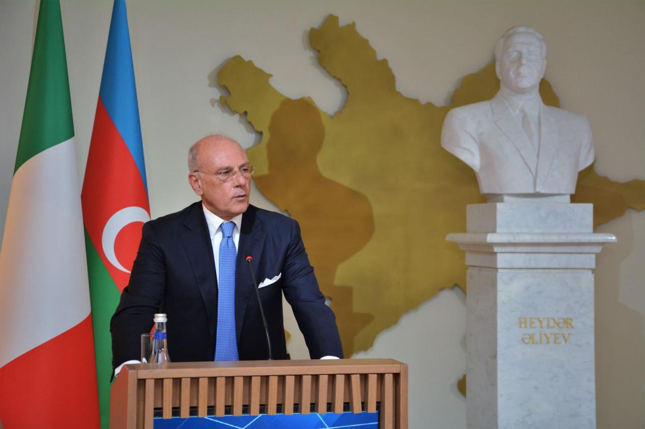 Azerbaijan's MFA hosts exhibition dedicated to 30th anniversary of Azerbaijan-Italy diplomatic relations [PHOTO] - Gallery Image