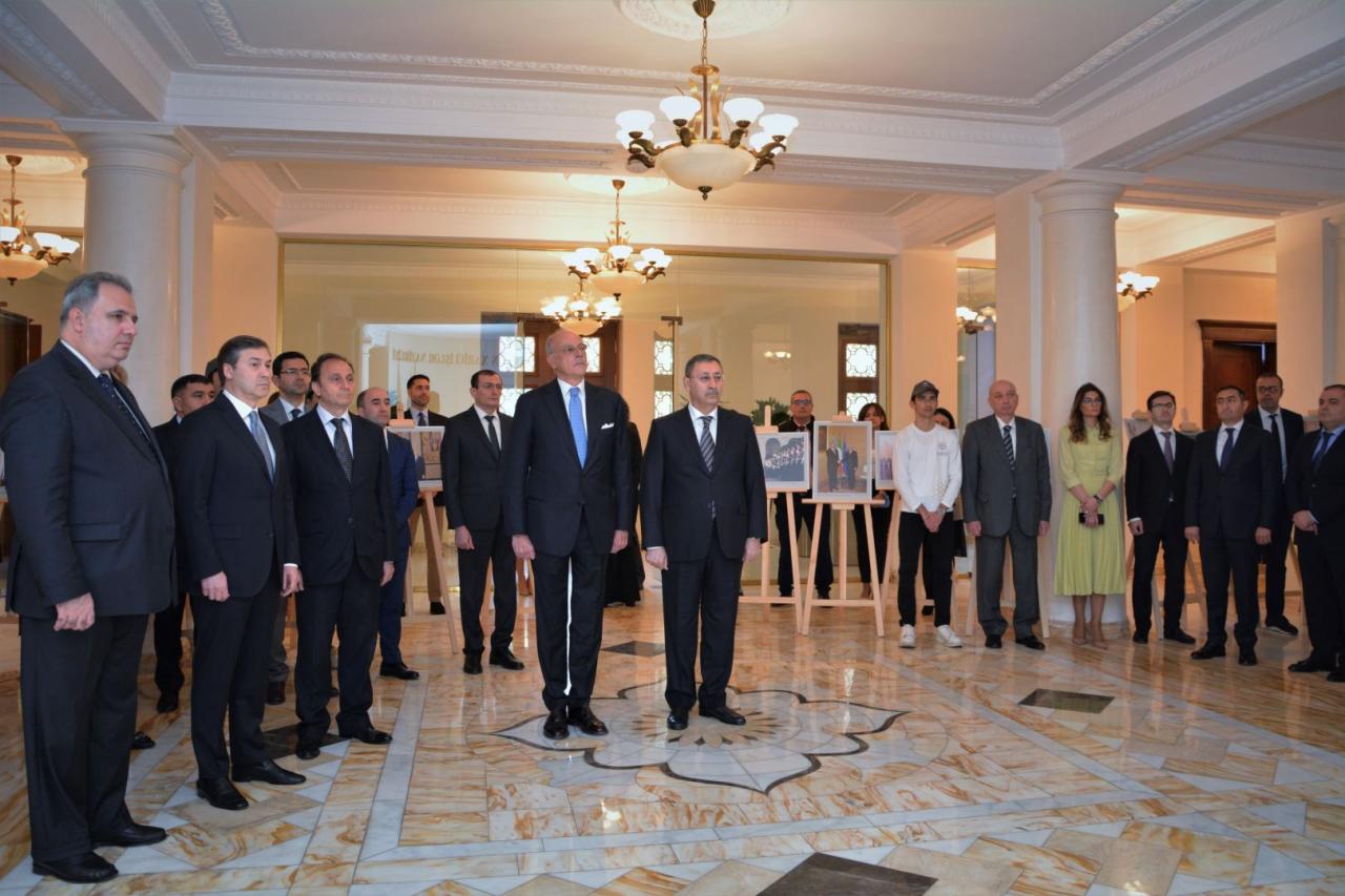 Azerbaijan's MFA hosts exhibition dedicated to 30th anniversary of Azerbaijan-Italy diplomatic relations [PHOTO] - Gallery Image