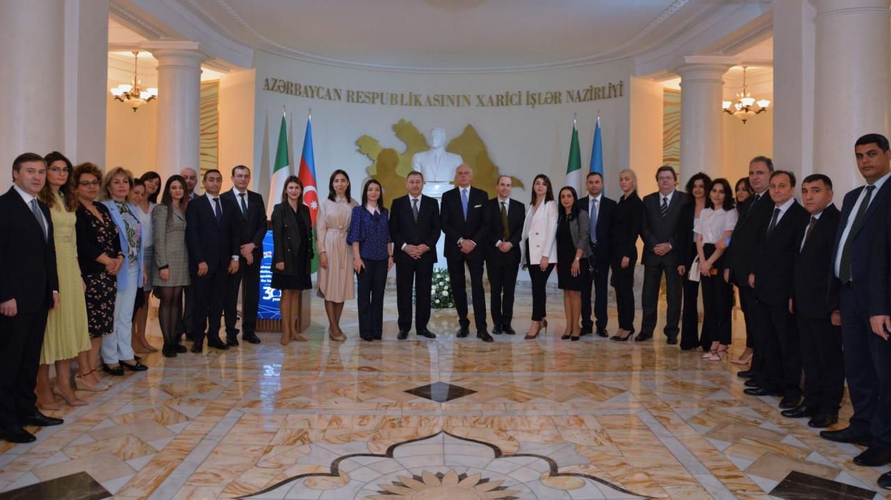 Azerbaijan's MFA hosts exhibition dedicated to 30th anniversary of Azerbaijan-Italy diplomatic relations [PHOTO]