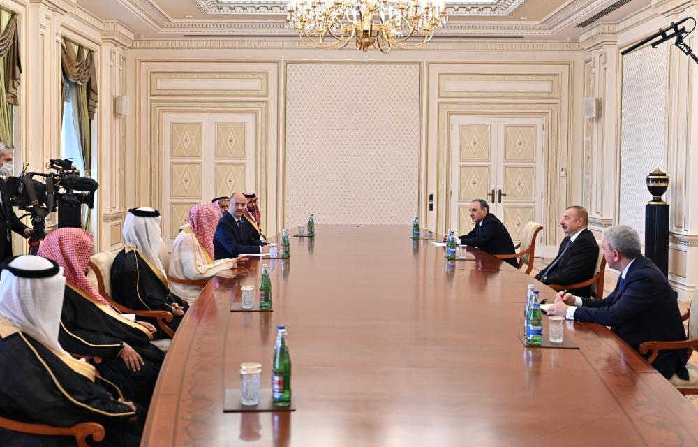 President Ilham Aliyev received delegation led by Saudi Arabia’s attorney general