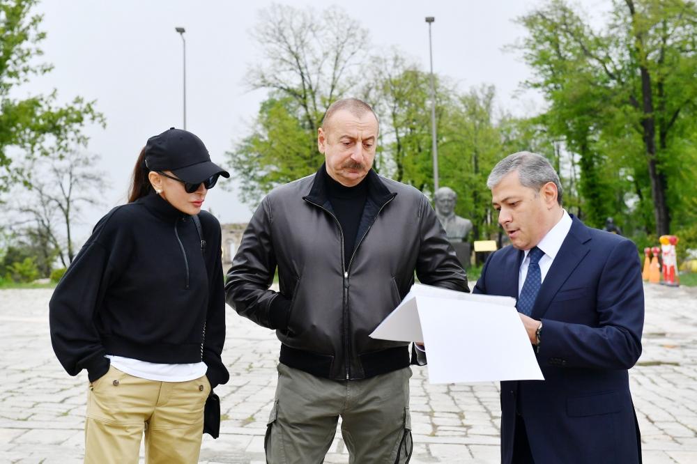 President Ilham Aliyev and First Lady Mehriban Aliyeva visit Shusha [UPDATE]