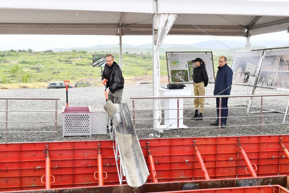 President Ilham Aliyev, First Lady Mehriban Aliyeva visit Fuzuli region [UPDATE]