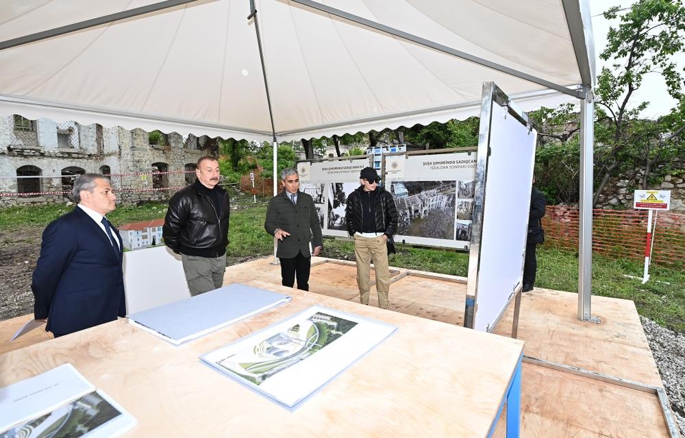 President Ilham Aliyev and First Lady Mehriban Aliyeva visit Shusha [UPDATE] - Gallery Image