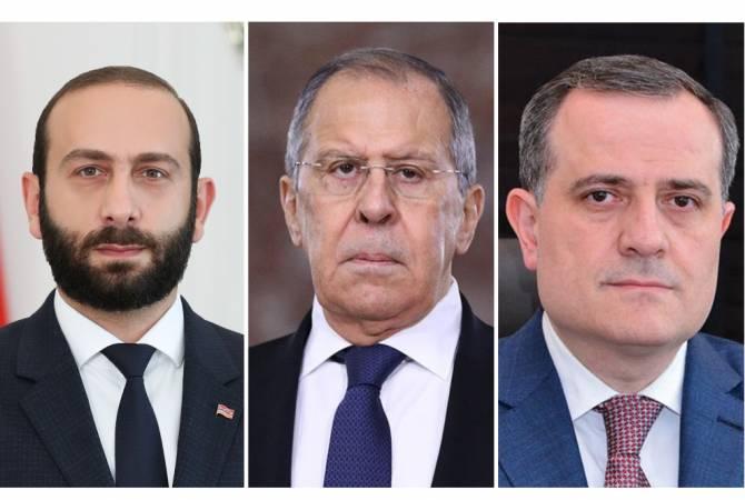 Azerbaijani, Armenian, Russian top diplomats to meet in Dushanbe