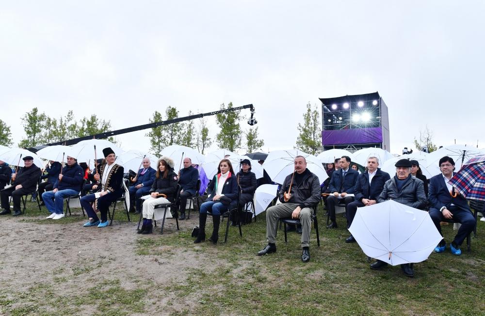 President, First Lady attend opening of Kharibulbul festival in Shusha [PHOTO] - Gallery Image