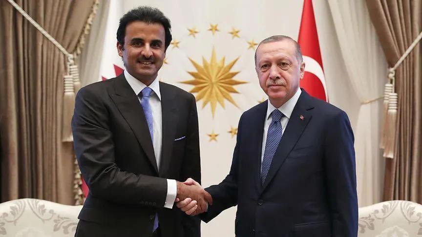 Erdogan, Qatari emir discuss bilateral ties in Istanbul