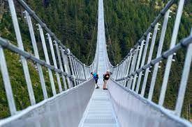World's longest suspension bridge opens in Czech Rep