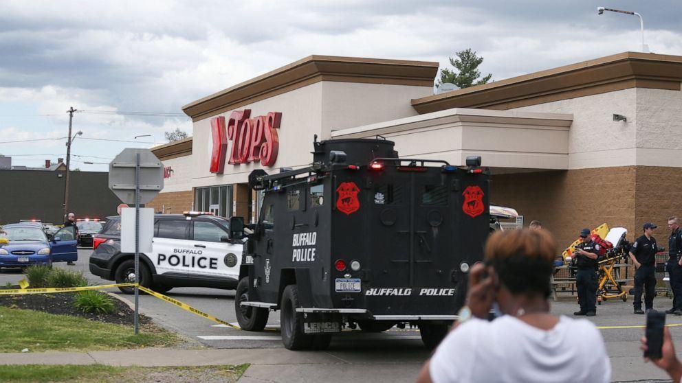 10 dead, suspect arrested in mass shooting at supermarket in Buffalo