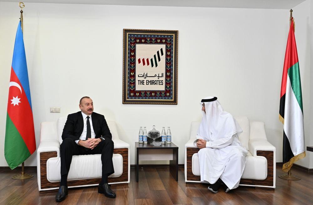 Azerbaijani president visits UAE embassy to condole death of President Sheikh Khalifa bin Zayed Al Nahyan [UPDATE] - Gallery Image