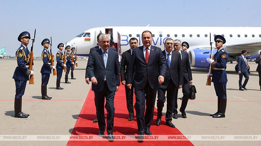 Belarus PM arrives in Azerbaijan to explore other options of expanding relations