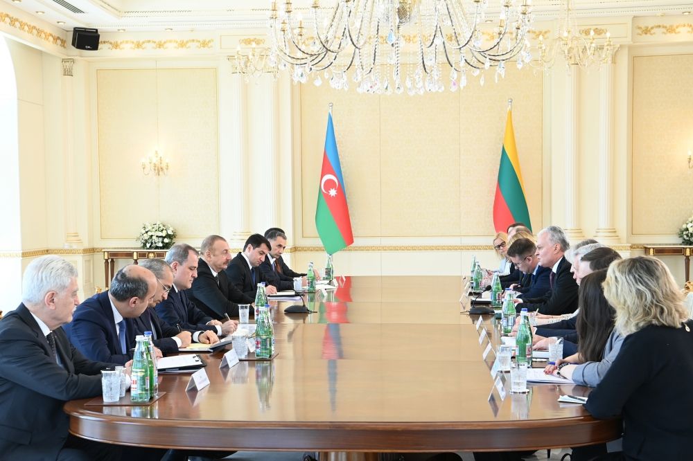 Aliyev: Azerbaijan grateful to Lithuania for supporting its plans to close cooperation with EU [UPDATE]