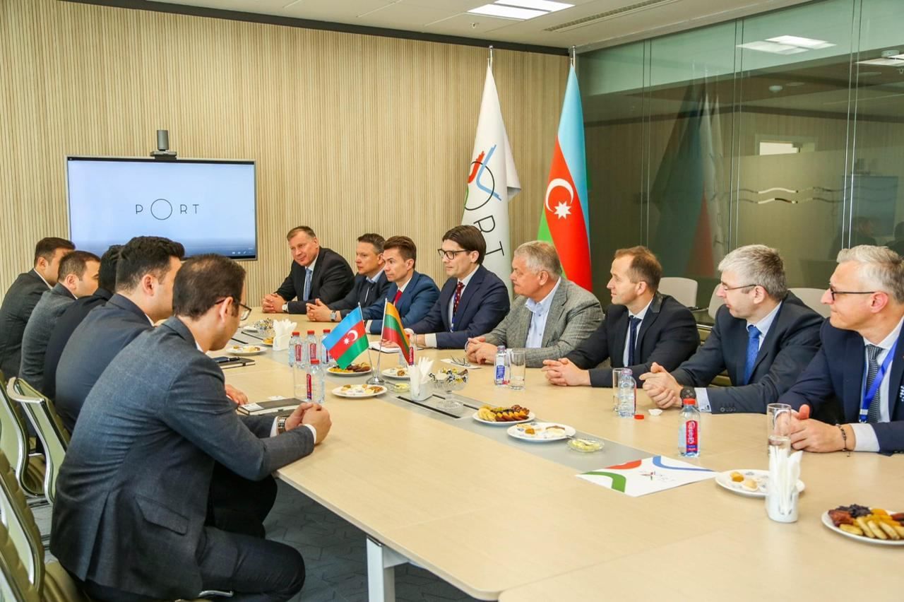 Representatives of Lithuanian companies visit Port of Baku to explore partnership options [PHOTO]