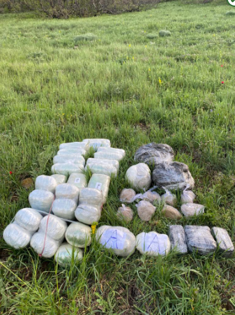 Azerbaijani border guards confiscate over 106 kg of drugs on Iran border [PHOTO] - Gallery Image