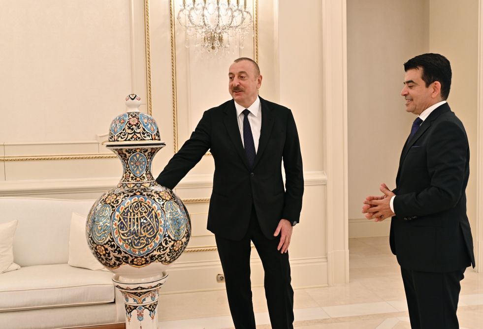 President Ilham Aliyev receives ICESCO Director General [UPDATE] - Gallery Image