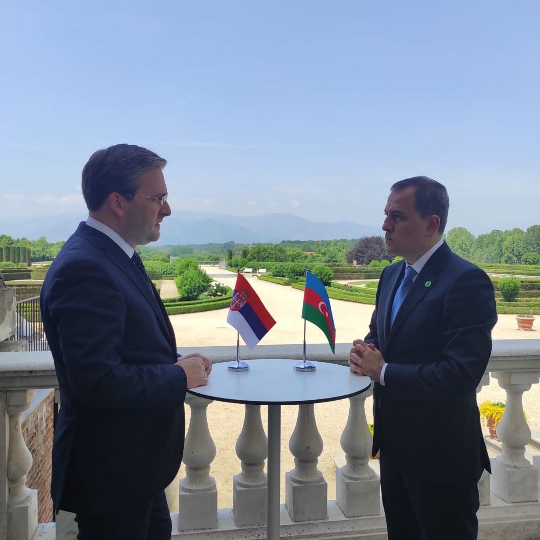 Azerbaijani, Serbian FMs hold meeting