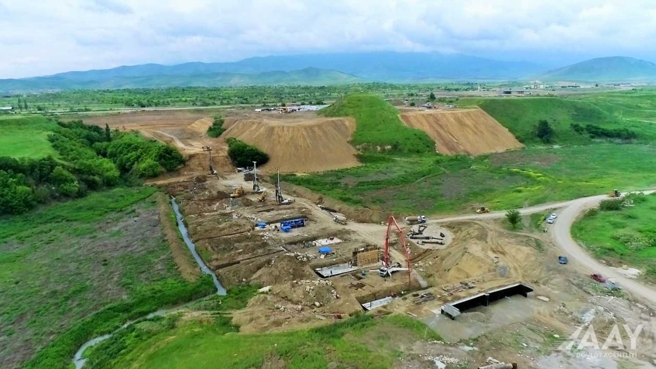 Azerbaijan's Aghdam-Fuzuli highway construction continues [PHOTO] - Gallery Image