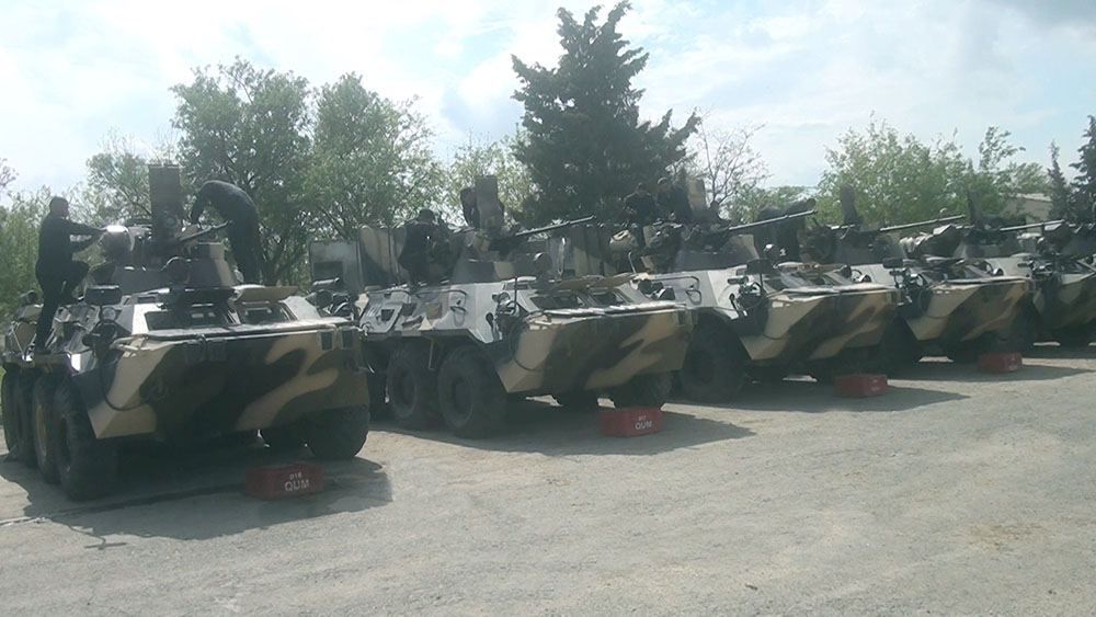 Azerbaijani army continues to transfer weapons and military equipment into summer operation mode [VIDEO]
