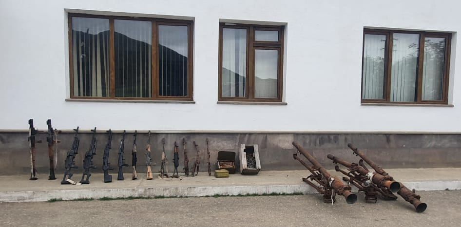Azerbaijan's ministry talks weapons and ammunition detection [VIDEO]