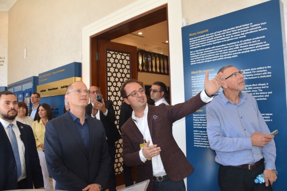 Israeli agriculture minister travels to Jewish village in Guba [PHOTO]