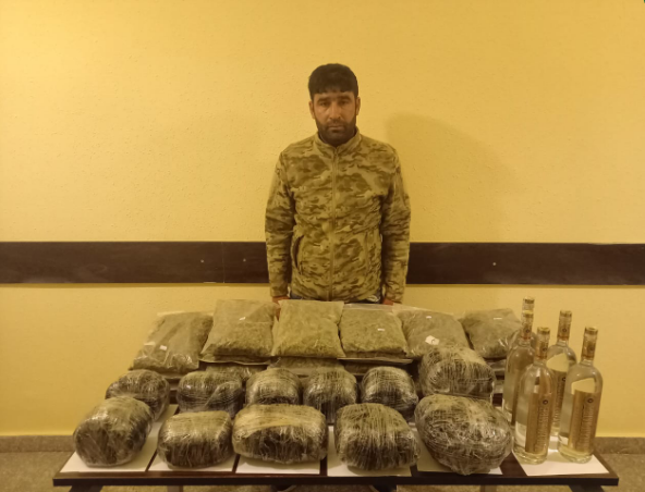 State Border Service seizes over 11.8 kg of drugs on Azerbaijan-Iran border [PHOTO] - Gallery Image