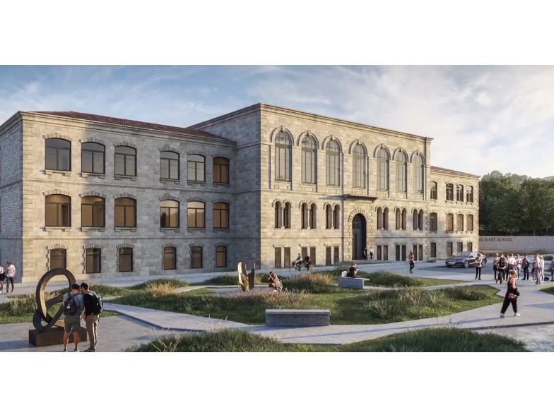 Post-restoration view of Shusha historical Real School disclosed [VIDEO]