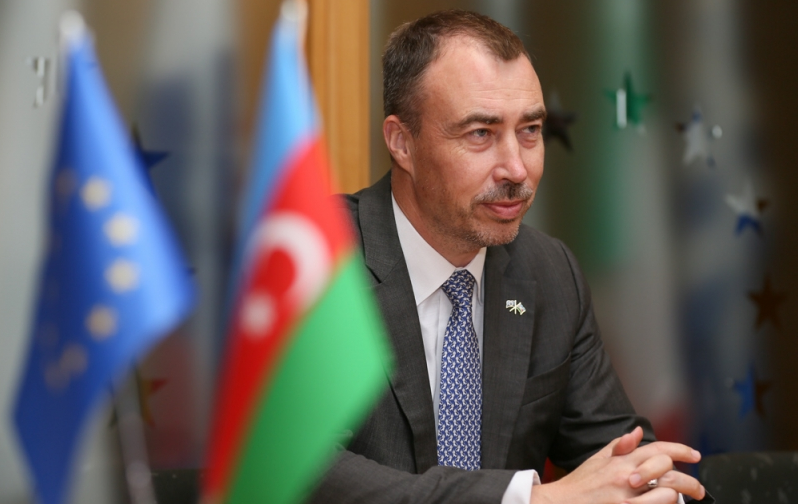 Building on personal relationship between President Aliyev and President Michel, I see great potential in further developing bilateral ties - Toivo Klaar