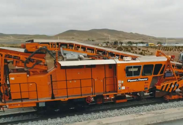 Azerbaijan talks rapidly ongoing work under second stage of Horadiz-Aghband railway construction [PHOTO/VIDEO] - Gallery Image