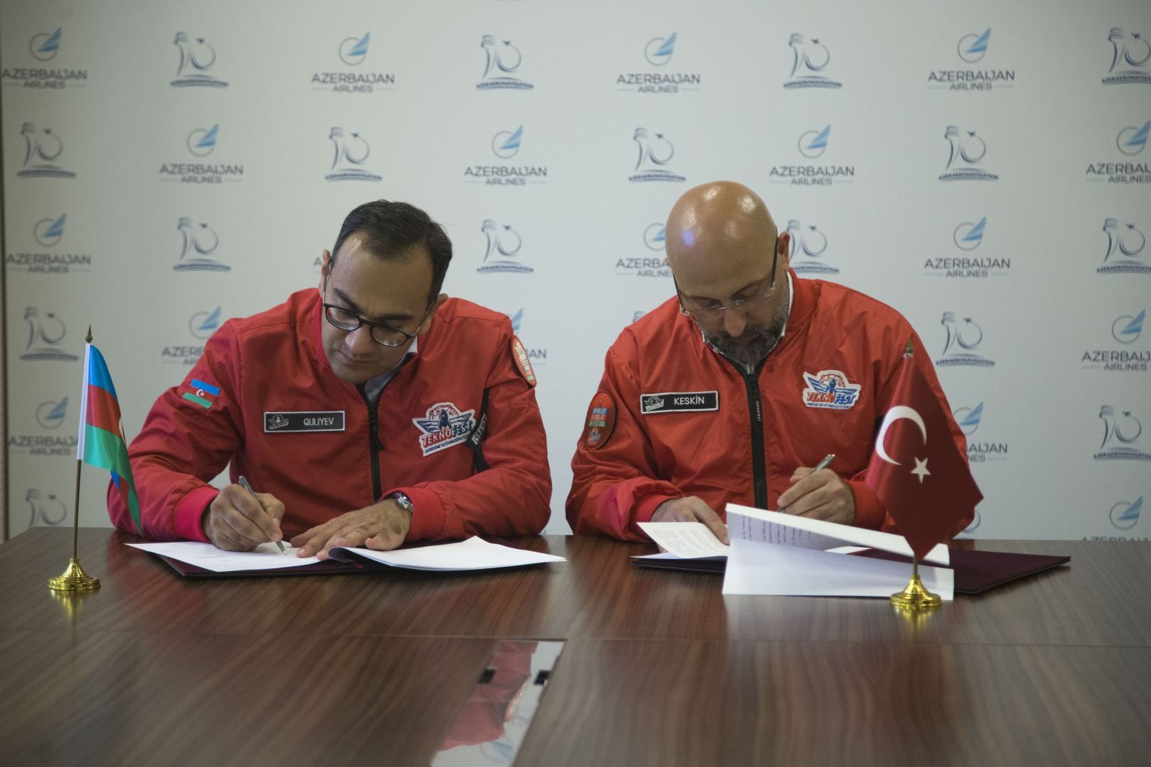 Azerbaijan and Turkey sign major agreement in field of air navigation [PHOTO] - Gallery Image