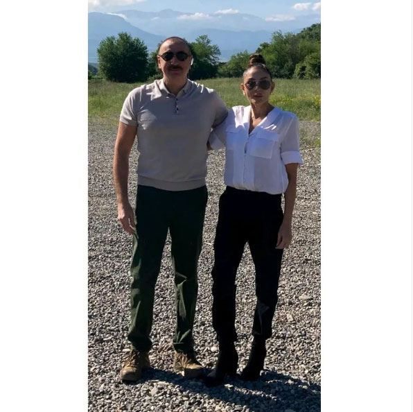 First VP Mehriban Aliyeva shares photo from her visit to Zangilan with President Ilham Aliyev [PHOTO] - Gallery Image