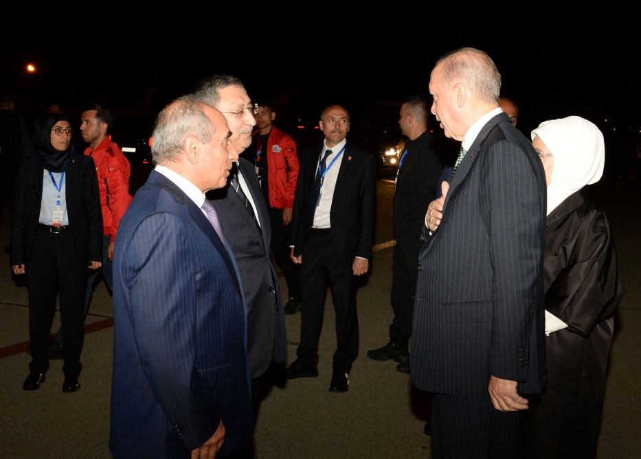Turkish president wraps up working visit to Azerbaijan [PHOTO]