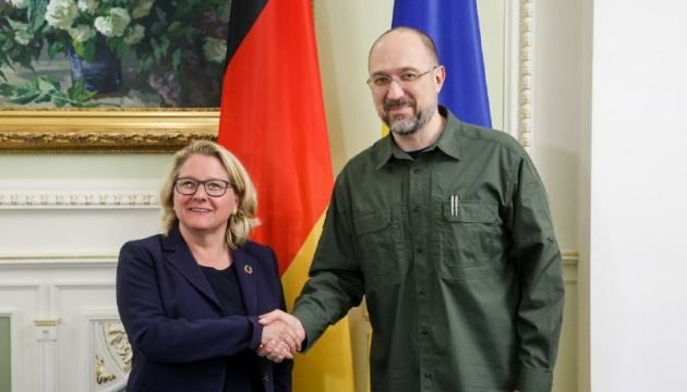 Ukrainian PM meets with German economic development minister