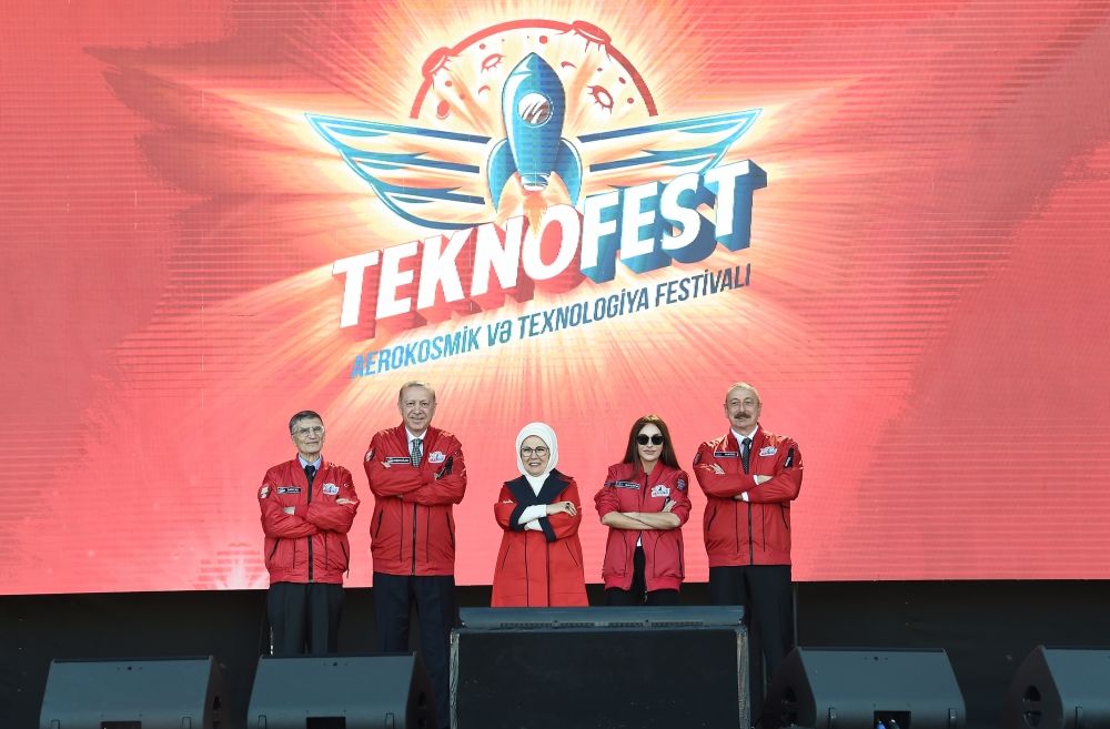 Azerbaijani, Turkish presidents attend TEKNOFEST Festival [UPDATE]