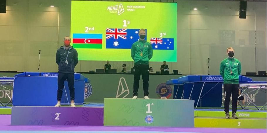 Azerbaijani gymnast grabs silver medal at World Cup in Italy [PHOTO]