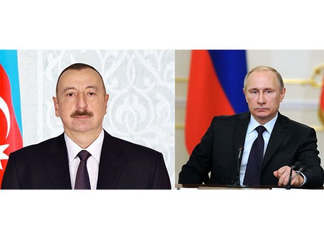 President Ilham Aliyev calls Russian President Vladimir Putin [UPDATE]