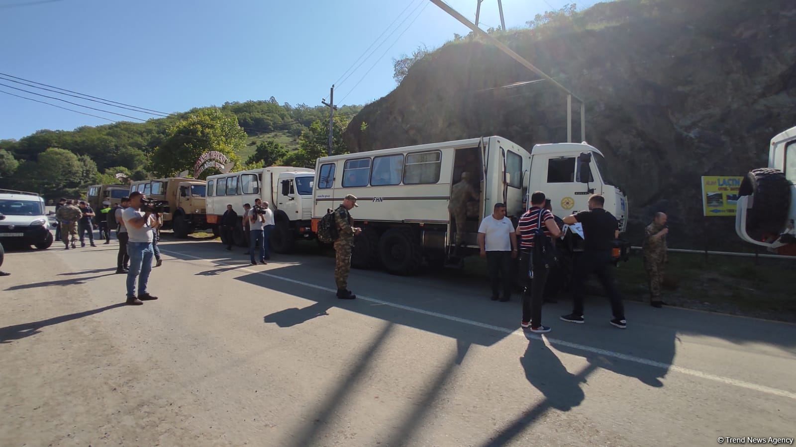 Foreign diplomats in Azerbaijan traveling to de-occupied Kalbajar to see aftermath of Armenian occupation [PHOTO]