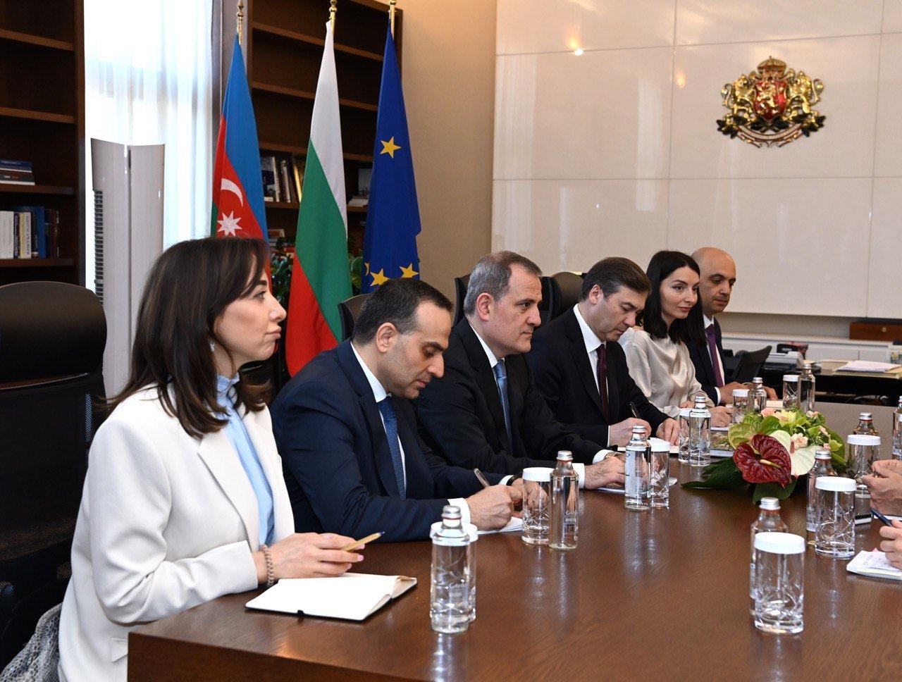 Azerbaijani foreign minister in Bulgaria discussing expanding comprehensive ties [PHOTO]