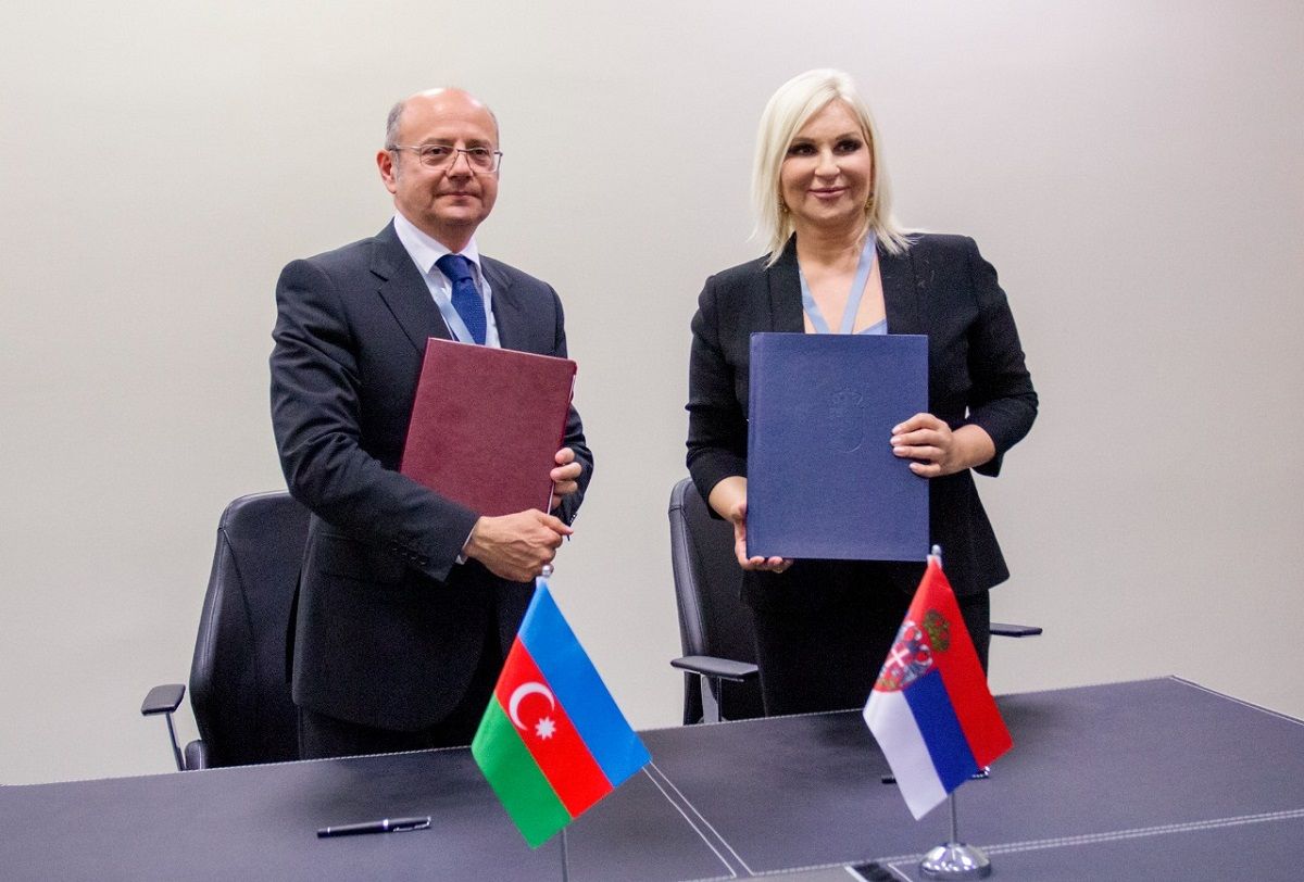 Azerbaijan, Serbia ink accord on energy cooperation within Baku Energy Week [PHOTO]