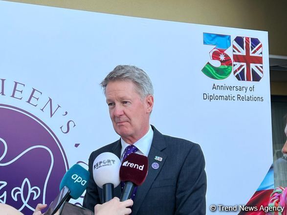 UK Ambassador hails marking in Baku of Queen's 70th anniversary on the throne [Photo]