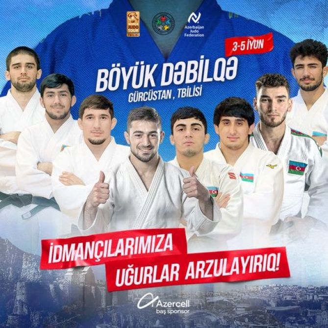 Azerbaijani national judokas to compete in Georgia
