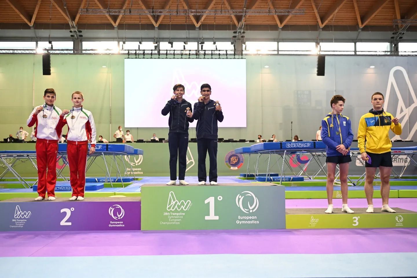 Azerbaijani gymnasts win medals at European Championships in Italy [PHOTO]